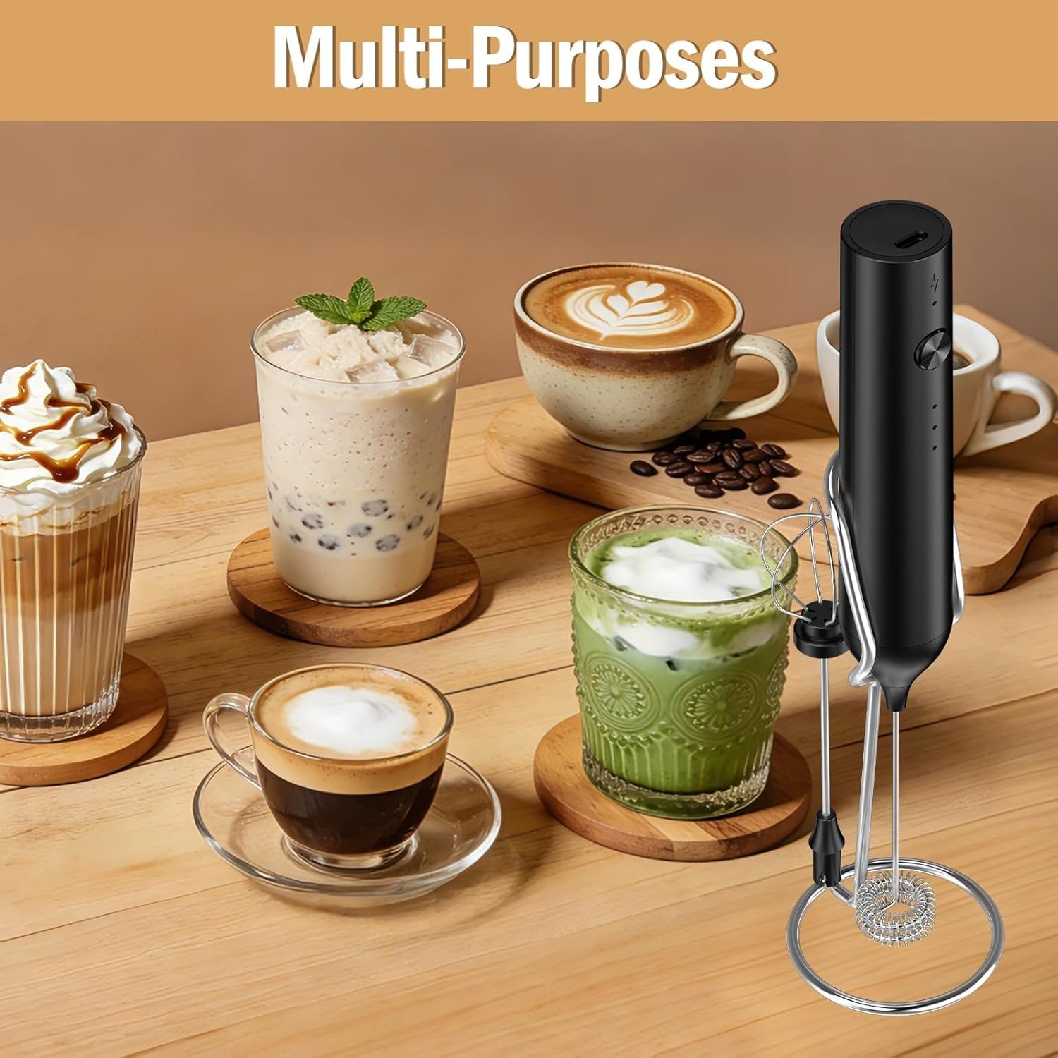Stop Overpaying for Lattes: Why Every Kitchen Needs a Handheld Milk Frother 71hl1ydpakl. ac sl1500